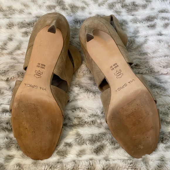 VIA SPIGA leather shoes Sz 9.5 - Picture 6 of 7